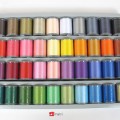 Brother embroidery thread, shiny, 40 colors