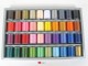 Brother embroidery thread, shiny, 40 colors