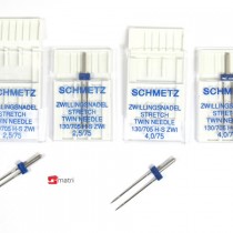 Schmetz pack twin needles stretch