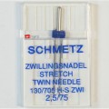 Schmetz Twin needle 2.5 / 75
