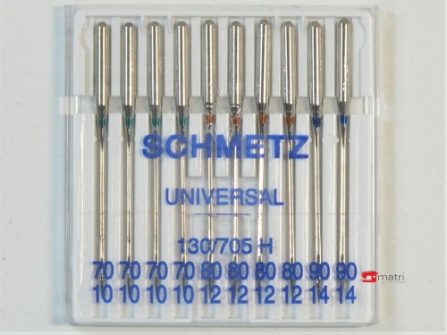 Schmetz Sewingmachines Needles size 70-80-90